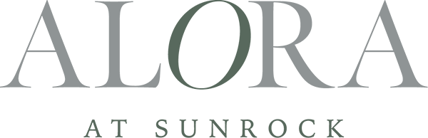 alora at sunrock apartments logo